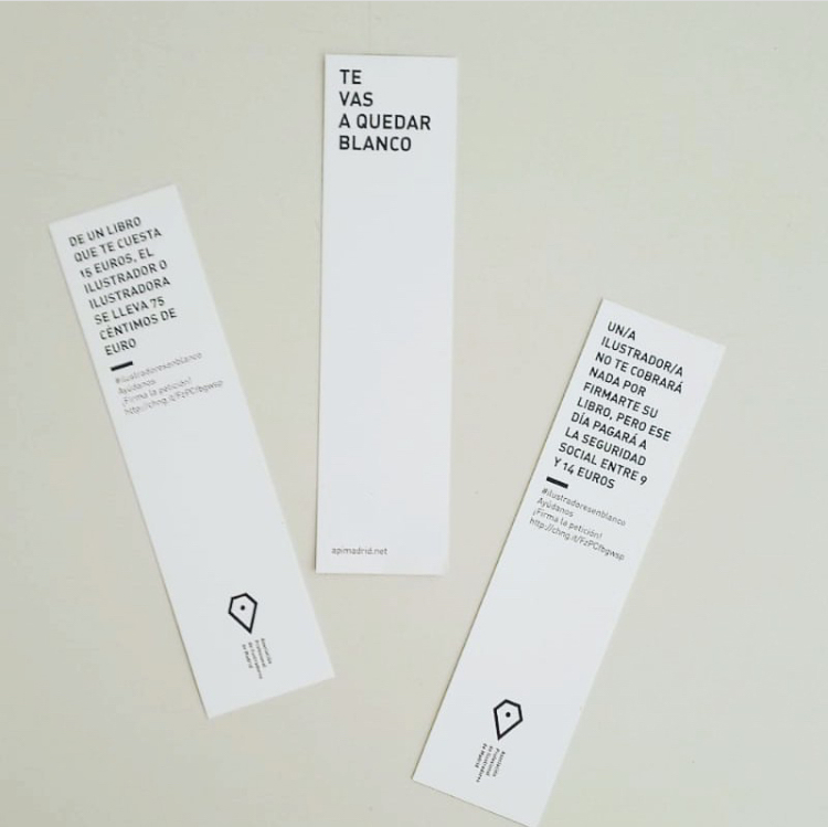 Sumámonos a campaña «Ilustradores en branco»