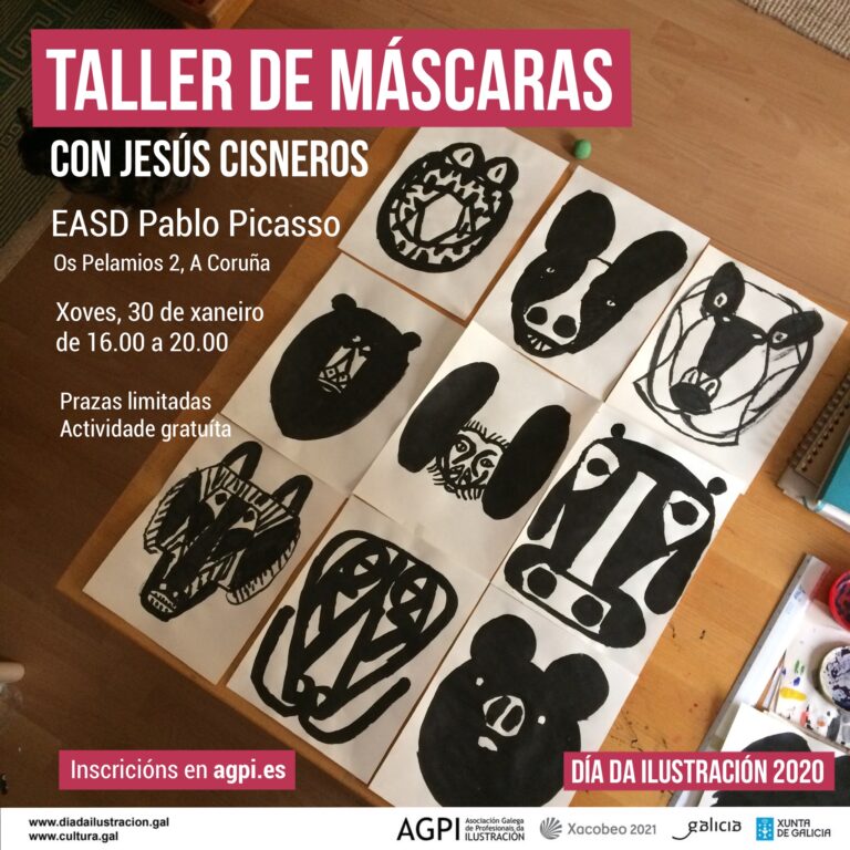 Taller con Jesús Cisneros no Día da Ilustración