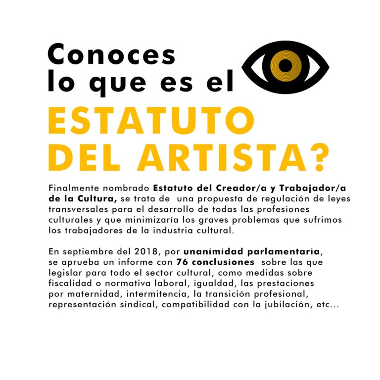 Campaña Estatuto do Artista